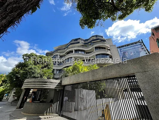 Modern apartment building exterior view