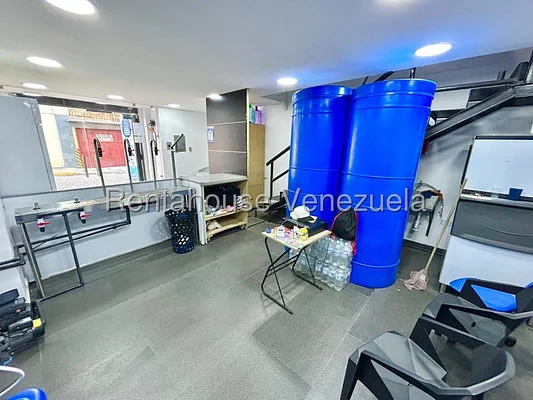 Open commercial interior space