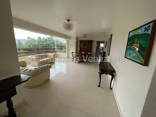 Spacious living area with sofa