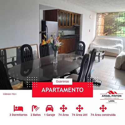 apartment FOR SALE NEW CASARAPA GUARENAS API 7521