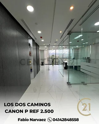 Spacious open office area