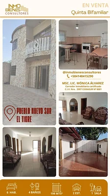 FOR SALE house IN PUEBLO NUEVO SUR. EL TIGRE. EDO-ANZOÁTEGUI.