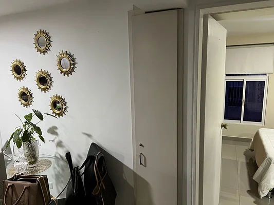 Spacious living room view