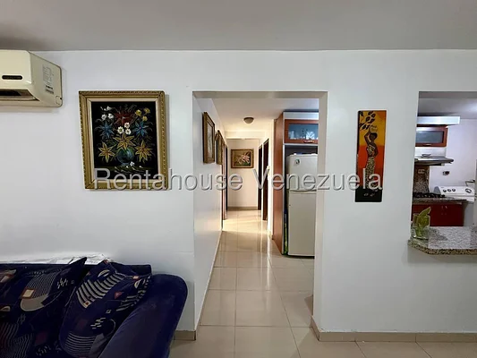 Hallway connecting all rooms