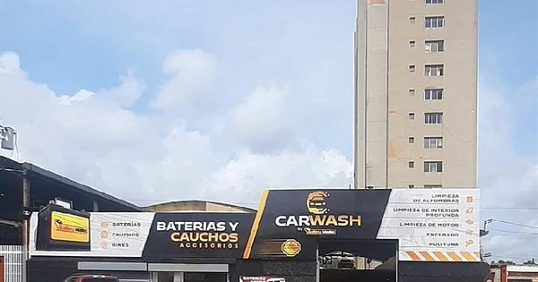 Commercial property exterior view