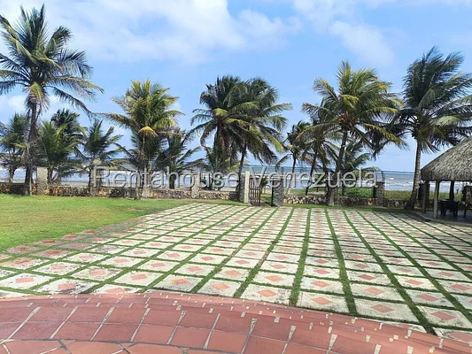 Aerial beachfront view