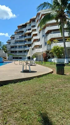 Modern apartment building exterior view
