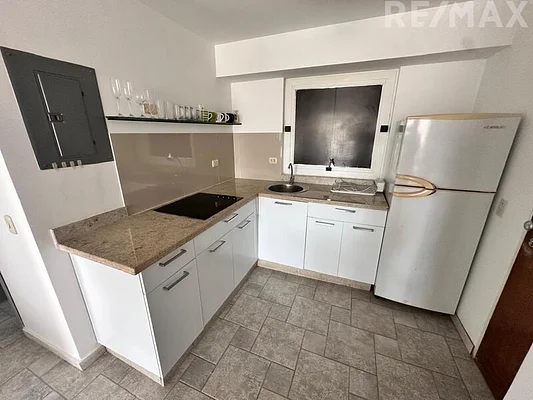 Stylish kitchen with island