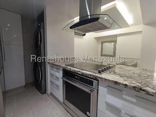 Contemporary kitchen with island