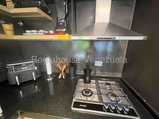 Kitchen with stainless appliances