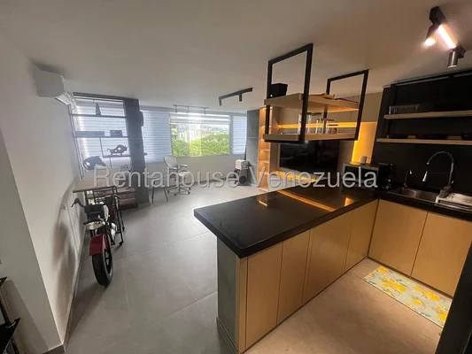 Dining area with table