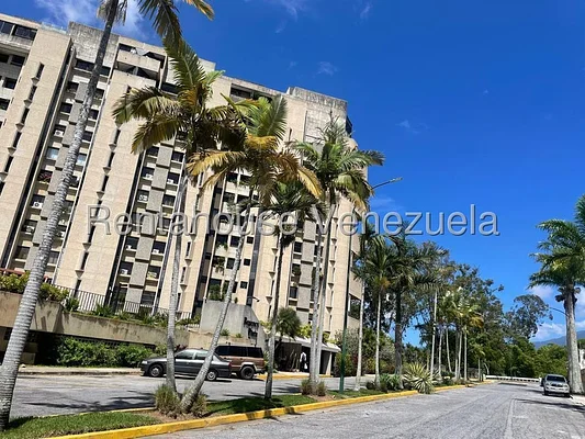 Modern apartment building exterior view