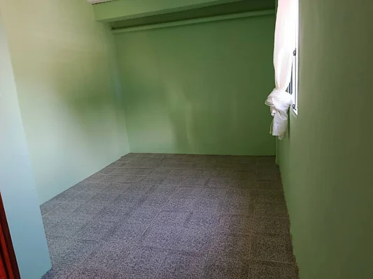 Three car garage interior