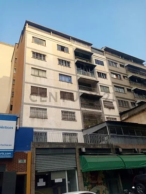 Modern apartment building exterior view