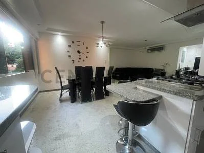 Dining area with table