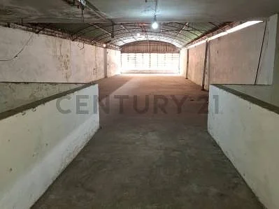 Reception desk area