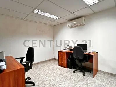 Open office workspace