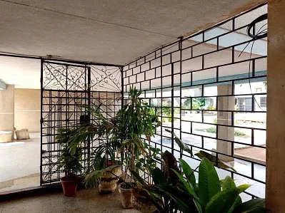 Bedroom with window view