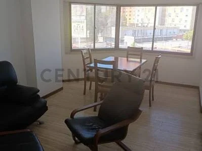 Open office workspace area