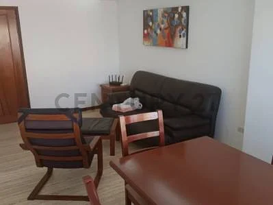Conference room with table