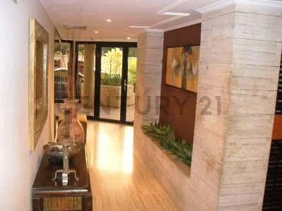 Reception desk and waiting area