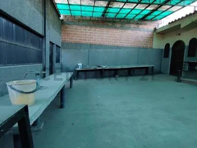 Clean commercial bathroom