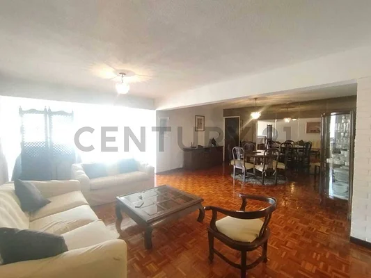 Bright open living room area
