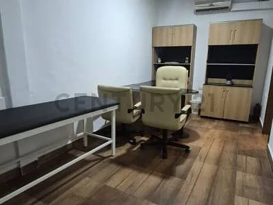 Dining area with table