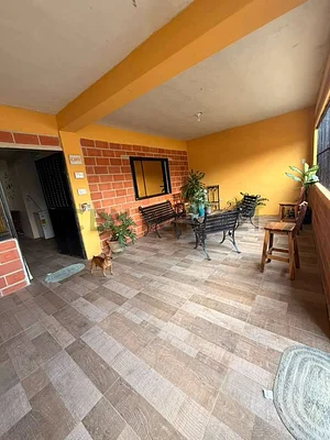 Spacious open-concept living room
