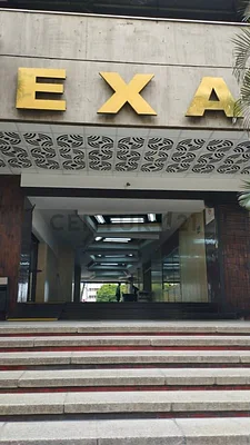 Modern apartment building exterior