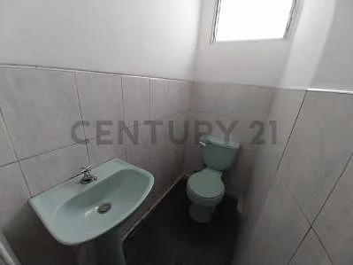 Clean modern bathroom