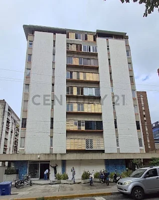 Clean apartment exterior entrance