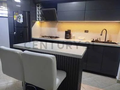 Kitchen counter and cabinets
