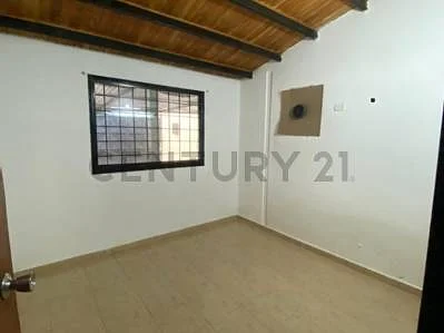 Dining room with table set
