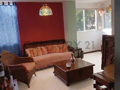 Bedroom with wall decor