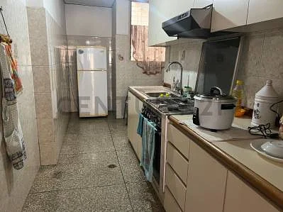 Bright bathroom with shower