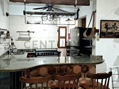 Kitchen storage and prep area