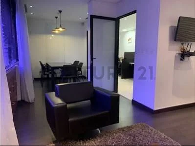 Dining area with table