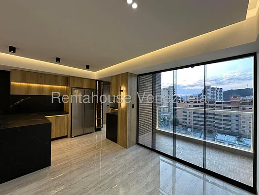 Modern apartment building exterior view