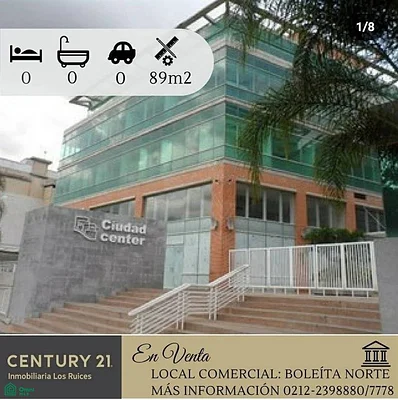 Commercial Premises for Sale in Boleita Norte - sanatorio del avila centro comercial ciudad c, 1071 CCS - Commercial premises for sale