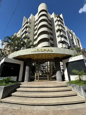 Commercial building front exterior