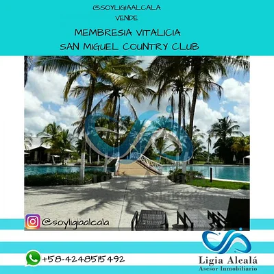 LIGIA ALCALÁ REAL ESTATE ADVISOR SELLS LIFETIME MEMBERSHIP SAN MIGUEL COUNTRY CLUB