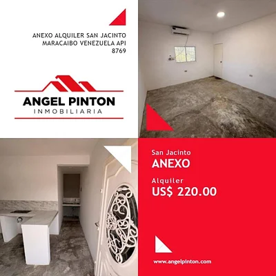 ANNEX FOR RENT SAN JACINTO MARACAIBO VENEZUELA API 8769 - CAA268392