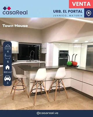 MODERN TOWN HOUSE FOR SALE IN JUANICO SECTOR, PRIVATE CONDOMINIUM