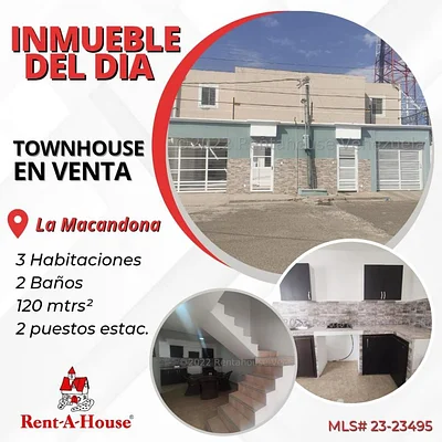 23-23495 For sale house in La Macandona ..Karel Bernal