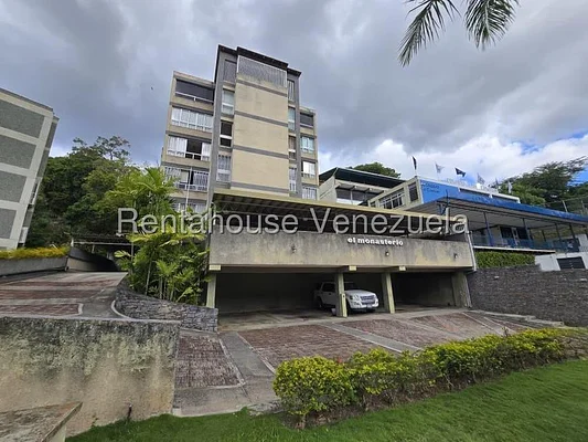 Front view of modern house