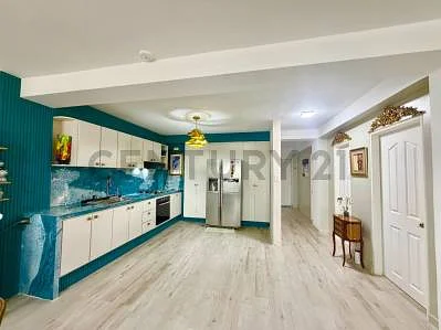 Dining area with table