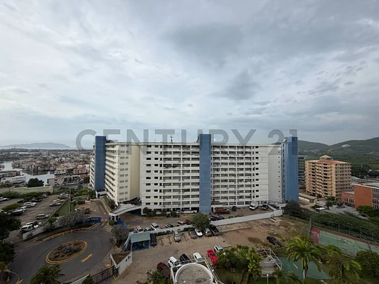 Modern apartment building exterior