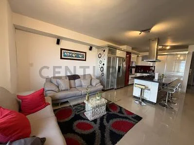 Modern kitchen with island
