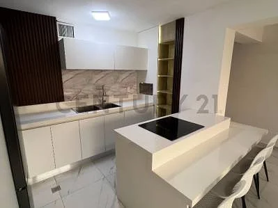 Dining area with table
